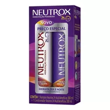  Kit Shampoo 300ml Condicionador 200ml Neutrox Multibeneficio