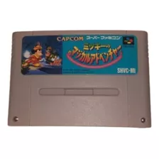 Game Super Nintendo Mickey Adventure Original 