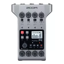 Grabadora De Audio Zoom P4 4 Entradas Xlr/4 Salidas Audífono