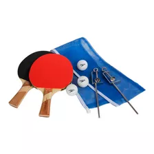 Kit Tênis De Mesa Ping Pong Speedo Duas Raquetes Rede Bolas