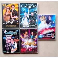 Dvds Banda Calypso - Colecao Dvds Originais - Novo