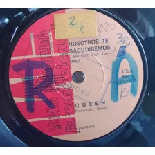 Vinilo Single Queen We Will Rock You