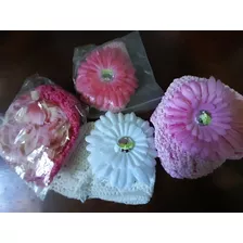 Gorro Flor Importado Bebê 