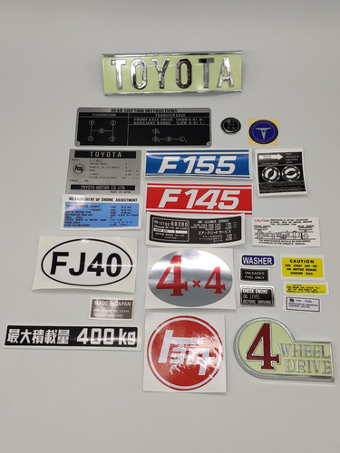 Foto de Toyota Land Cruiser Fj40 Calcomanias Y Emblemas F155 / F145