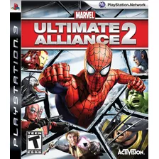 Marvel Ultimate Alliance 2 Ps3 Mídia Física Original Sony 