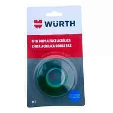 Kit 2 Fitas Dupla Face Acrílica Vhb 12mm X 1,5m Transparente