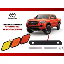 Emblema Tricolor Para Parrilla Toyota Tacoma Varios Modelos