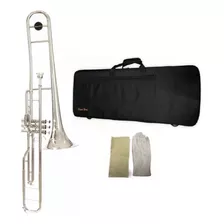 Trombon De Embolos Do Niquelado Silvertone Sltb002 Msi