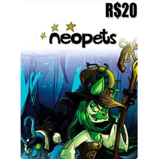 Cartão Neopets R$ 20 Envio Imediato Br