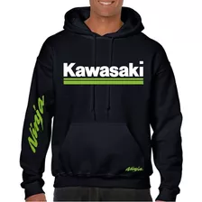 Sudadera Kawasaki Ninja Color Negro