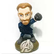 Boneco Capitão América Lacta Antigo Marvel