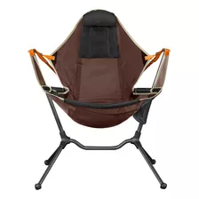 Silla Reclinable De Lujo Para Camping Marrón