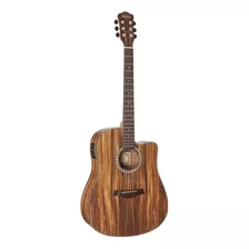 Violão Aço Elétrico Folk Hofma Cutway Hmf 280 Nt St