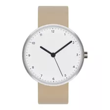 Reloj Pulsera A2 Plata & Beige Luumu / Diseño Argentino