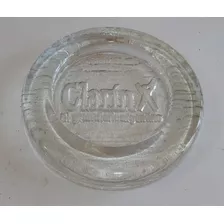 Cenicero De Vidrio Publicidad Clarin El Gran Diario Argentin