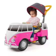 Carrinho Antigo Classico Kombi Passeio Infantil De Empurrar