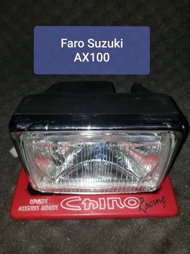 Faro Delantero Completo Moto Suzuki Ax100