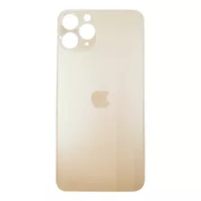 Tapa Trasera Para iPhone 11 Pro Color Dorado+ Adhesivo