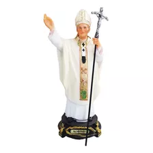 Imagem Papa São João Paulo Ii 20 Cm - Resina Premium