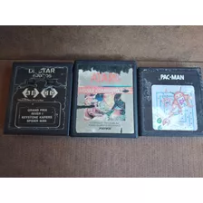 3 Cartuchos De Atari No Estado - Leia A Descrição 