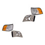 4pcs Luz Proyeccin Del Coche Luz Bienvenida