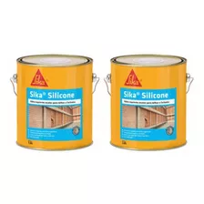 Sika Silicone Hidro-repelente 3,6lt Kit Com 2 Unidades