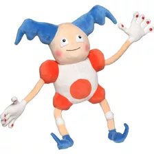 Mr. Mime Pelúcia Pokémon Luxo Articulada Original Wct 36cm