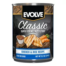 Evolve Dog Lata Pollo - 374 Gr