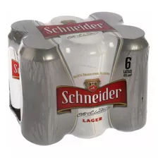 Cerveza Schneider De 473cc Lata ( Funda Por 6)