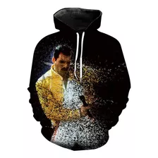 Sudadera Con Capucha Queen Band Freddie Mercury