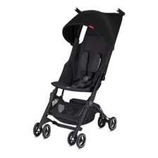 Carriola De Paseo Gb Gold Pockit+ All-city Satin Black Con Chasis Color Negro