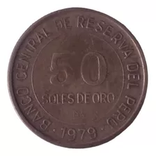 50 Soles De Oro De 1979 Perú 
