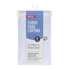 Forro Cortina Peva Texturizada Para Baño Resistente Flexible