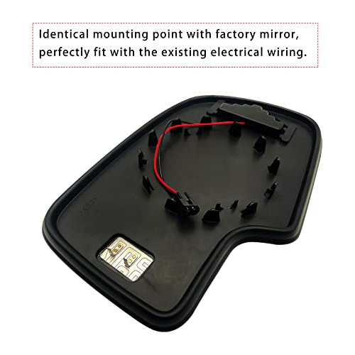 Espejo Calefactable Del Lado Del Conductor De Repuesto Para  Foto 5