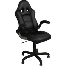 Silla De Escritorio Just Home Collection Senna Bt-9883bl Gamer Ergonómica Negra