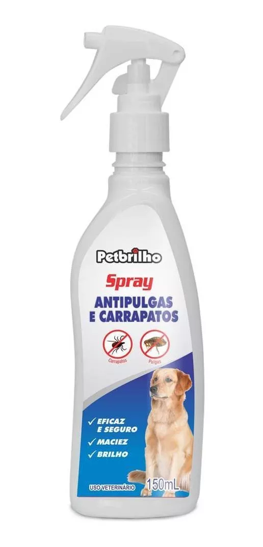 Spray Antipulgas E Carrapatos Petbrilho 150ml