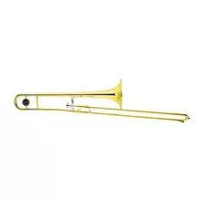 Trombon De Émbolos Laqueado Con Estuche Sib Blessing 6420-v1