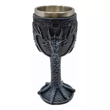 Copo Cálice Taça Medieval Dragão Nórdico 180 Ml