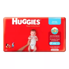 Fralda Huggies Supreme Care P Com 48 Recém Nascido