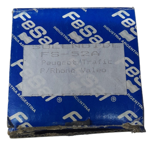 Solenoide Automatico De Arranque Fesal Fs-52a Peu- Ren Prhon