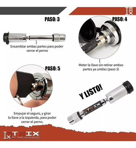 Teix Candado Receptor Para Modelo Buick2 Dodge \u0026 Jeep Foto 3