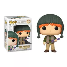 Boneco Funko Pop Harry Potter Holiday Ron Weasley 124 