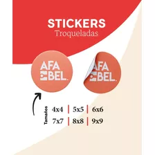 Stickers Etiquetas Circulares Troquelados