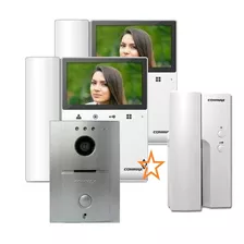 Kit Video Portero Commax 2 Monitores 4.3 Y Un Interfon