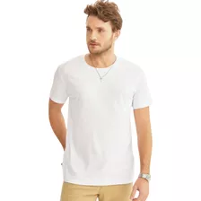 Camiseta Masculina Básica Lisa 100% Algodão Minimalista 