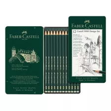 Set 12 Lapices Graduados Arte Profesionales Faber Castell