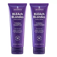 Shampoo Matizador Morado+ Acondicionador Lee Stafford