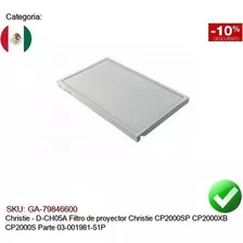 Dch05a Filtro Proyector Christie Cp2000sp/xb/s 03-001981-51p