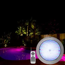 Lámpara Led Acero, Multicolor Rgb C.control Jacuzzi Piscinas