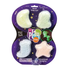 Playfoam Educational Insights Glow In The Dark 4 Piezas